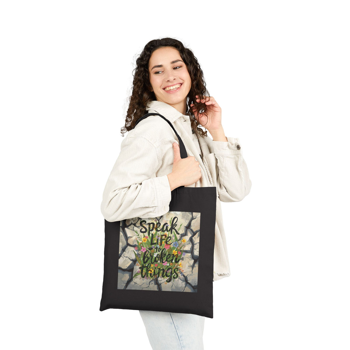 Cotton Canvas Tote Bag
