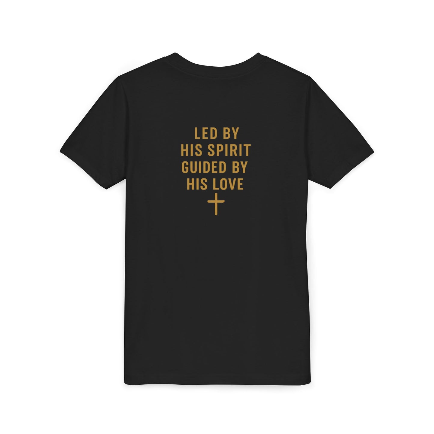 Youth Tee — "Spirit Lead Me" Christian Kids Shirt (Led by His Spirit)