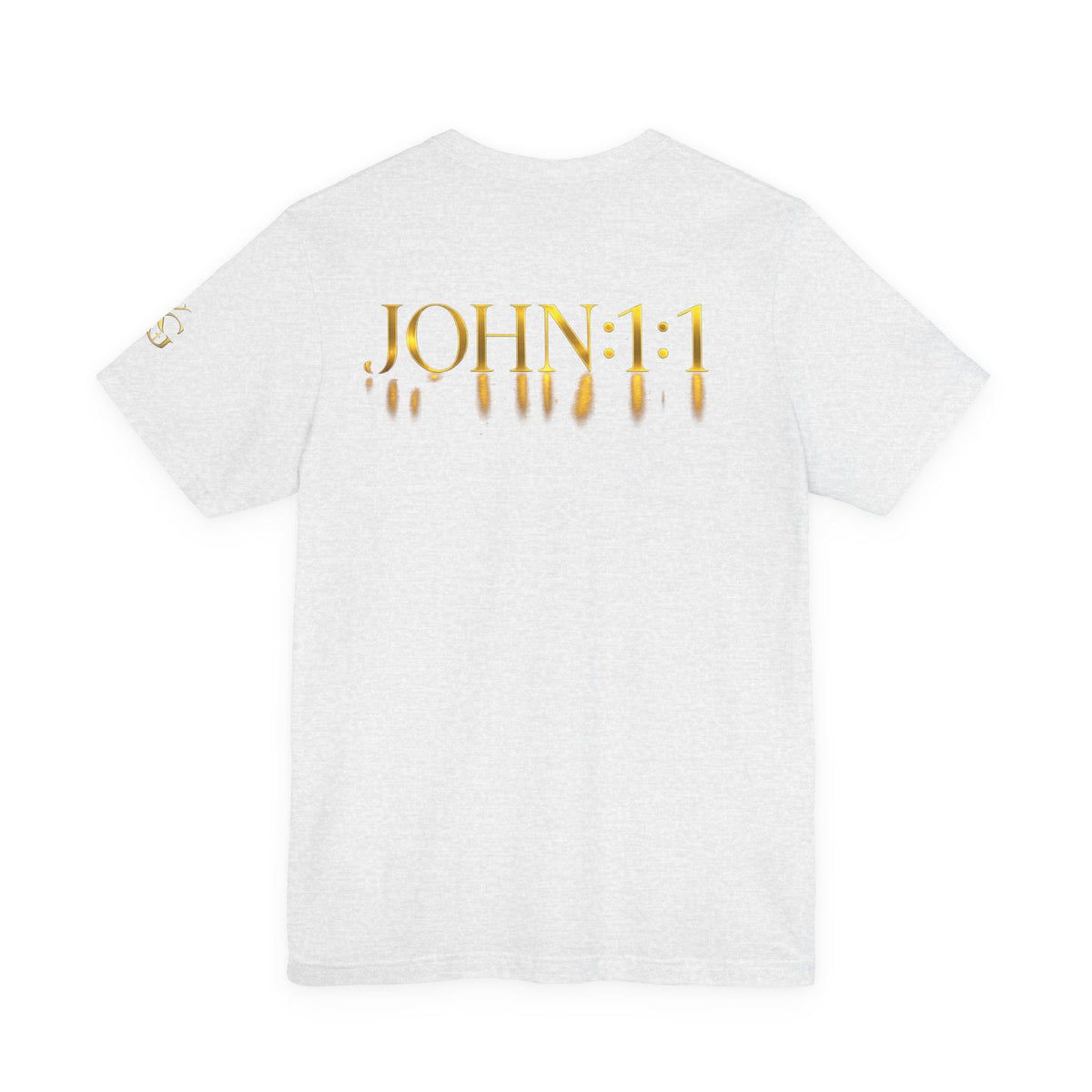John 1:1 Christian T‑Shirt — “In the Beginning Was the Word” Bible Verse Tee