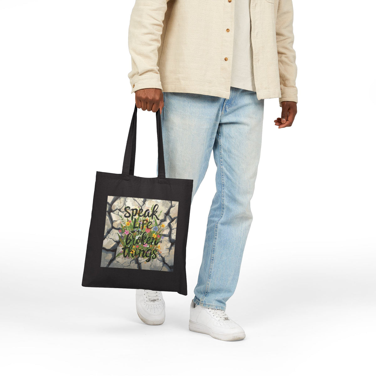 Cotton Canvas Tote Bag