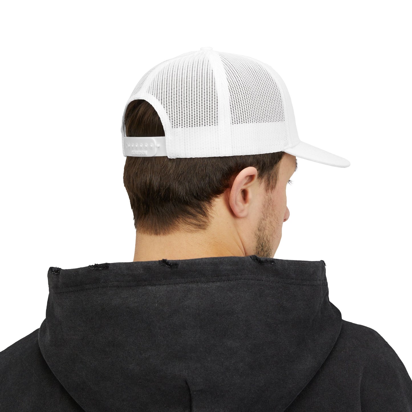 Trucker Cap — "Sunny Days" Embroidered Mesh Snapback
