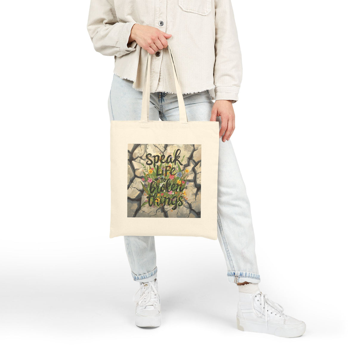 Cotton Canvas Tote Bag