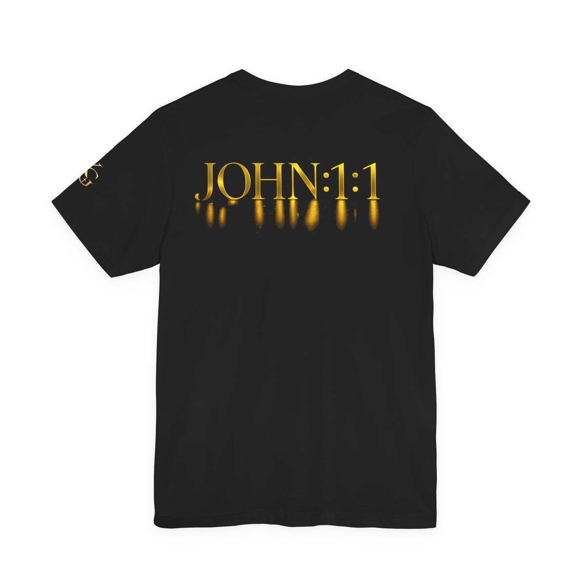 John 1:1 Christian T‑Shirt — “In the Beginning Was the Word” Bible Verse Tee