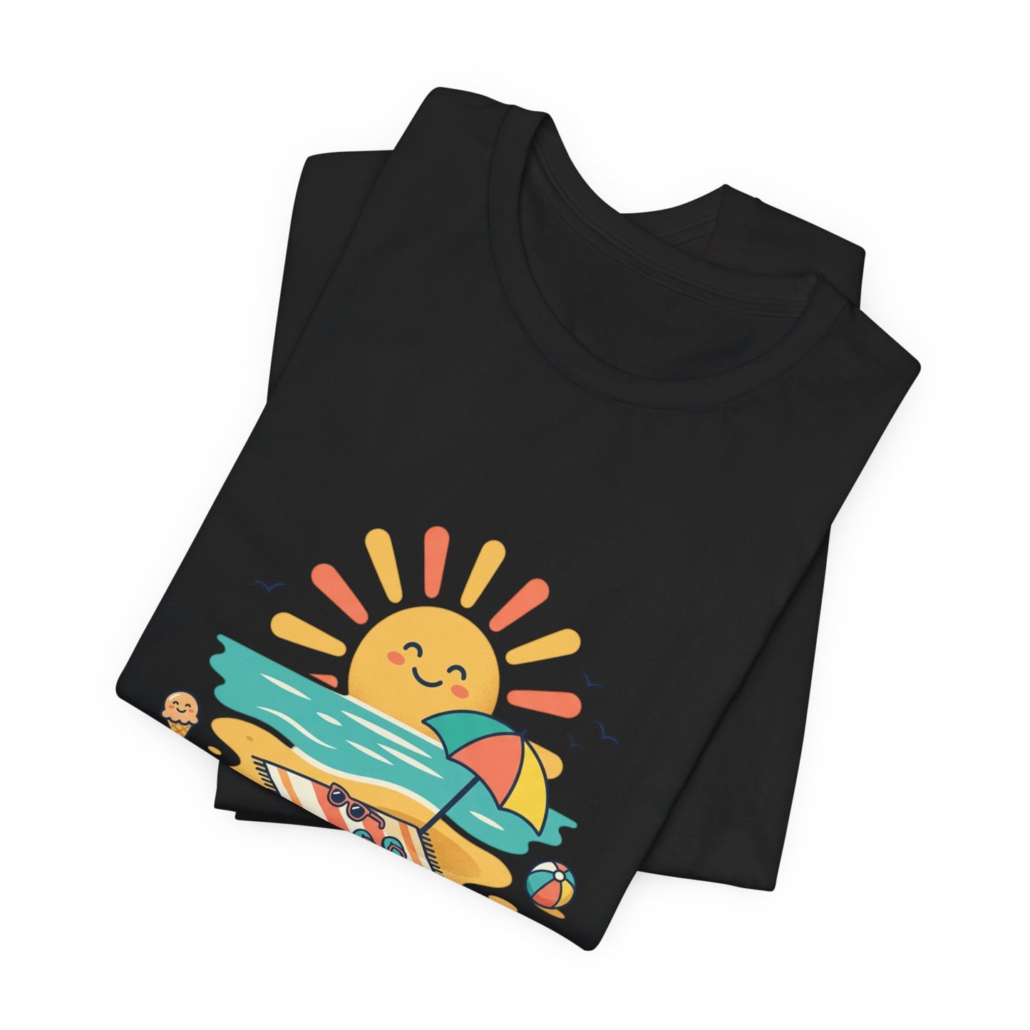 First Day of Summer Tee — Cute Sunny Beach Graphic T-Shirt