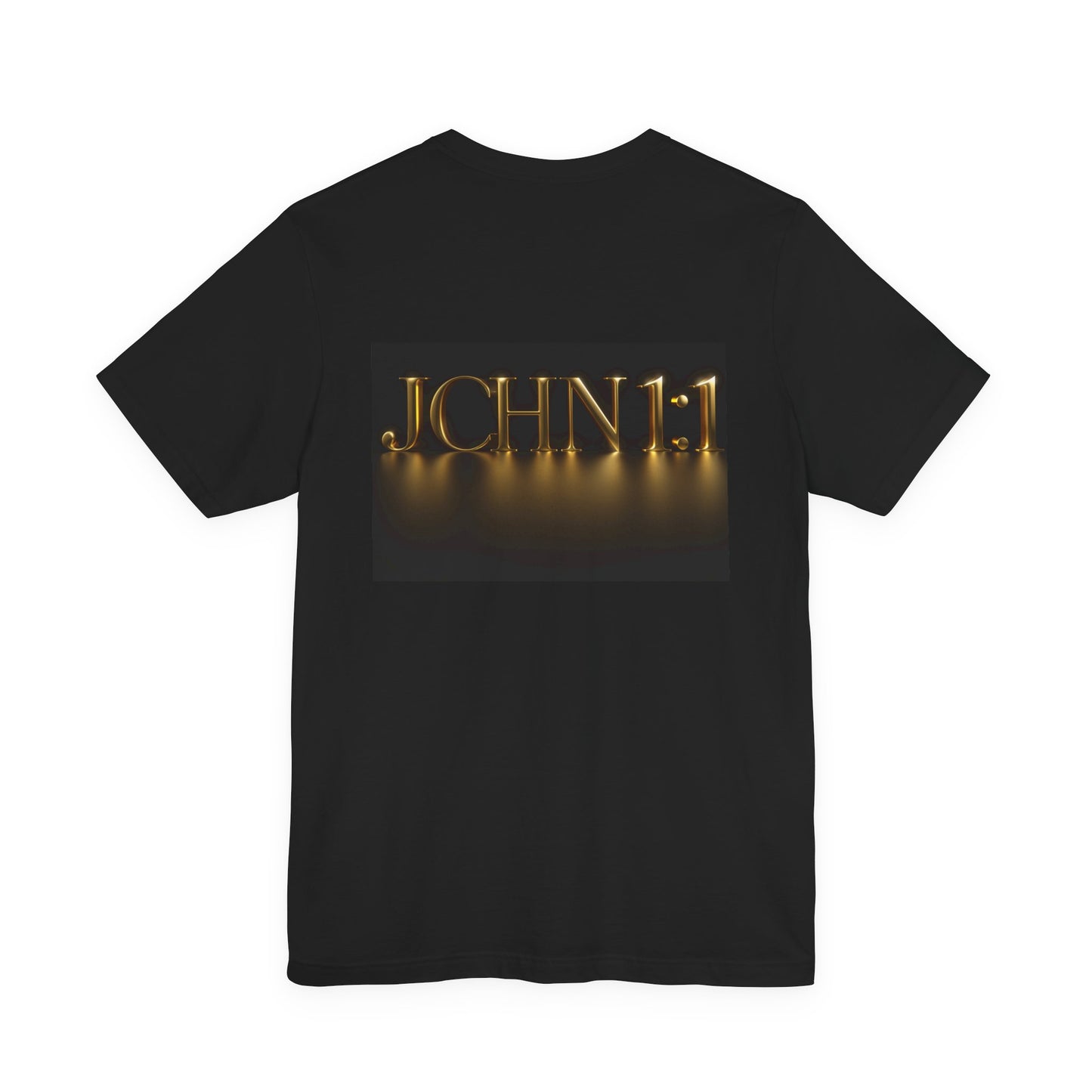 John 1:1 Christian T‑Shirt — “In the Beginning Was the Word” Bible Verse Tee