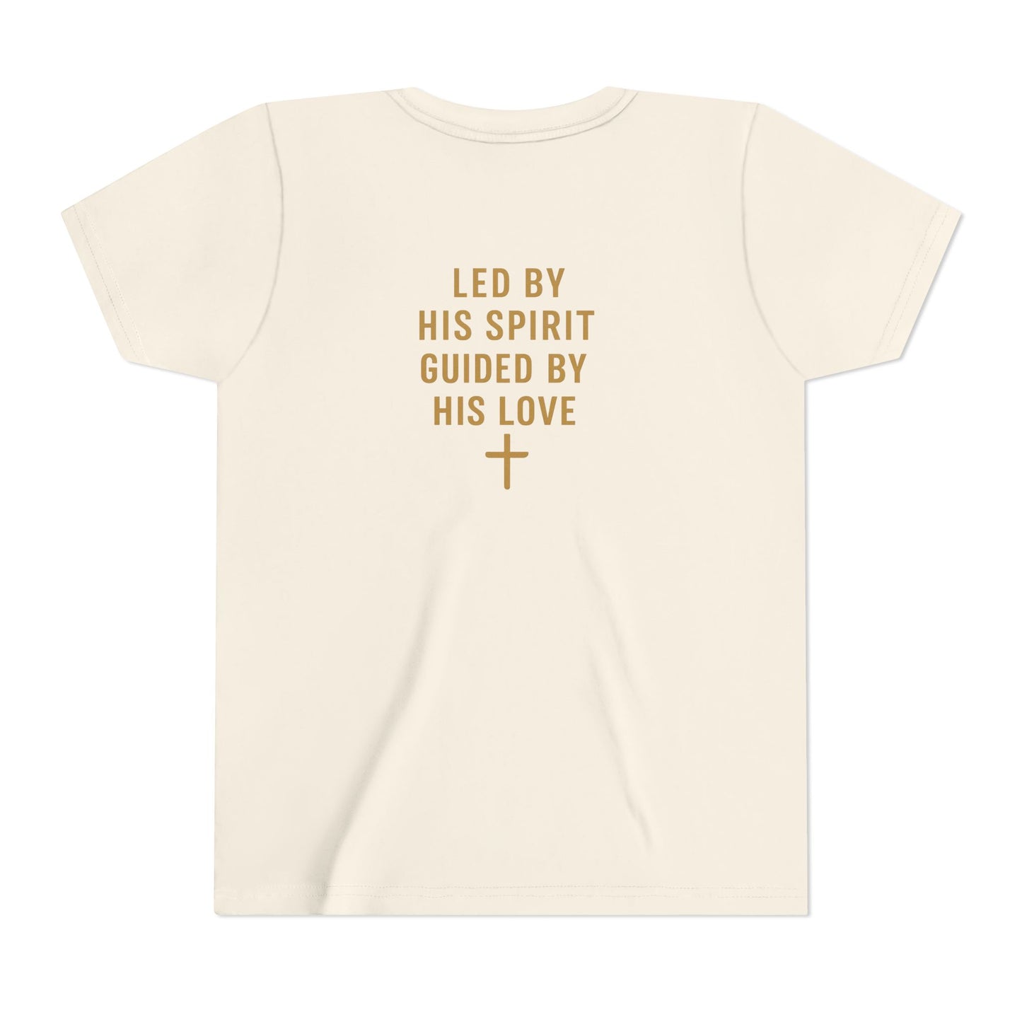 Youth Tee — "Spirit Lead Me" Christian Kids Shirt (Led by His Spirit)