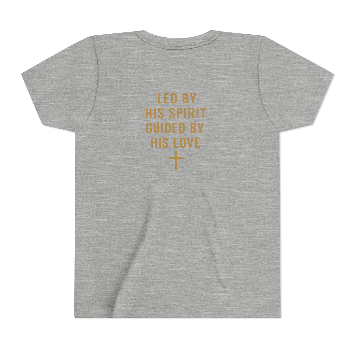 Youth Tee — "Spirit Lead Me" Christian Kids Shirt (Led by His Spirit)