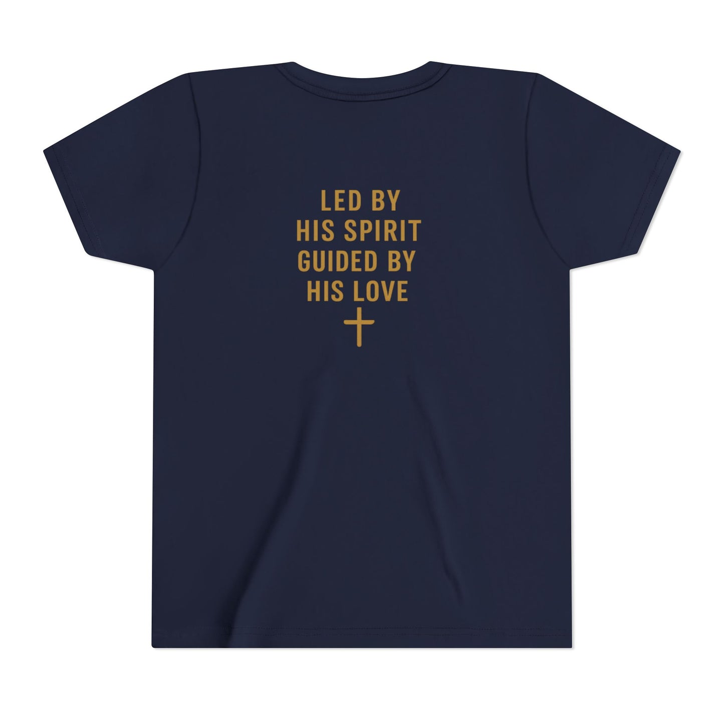 Youth Tee — "Spirit Lead Me" Christian Kids Shirt (Led by His Spirit)