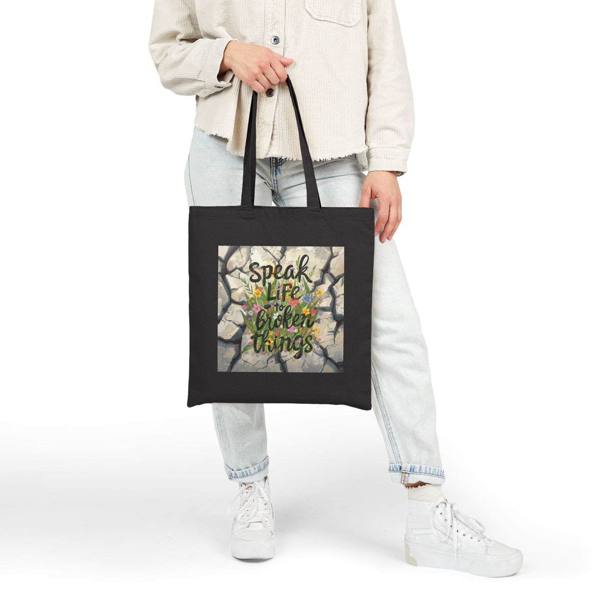 Cotton Canvas Tote Bag