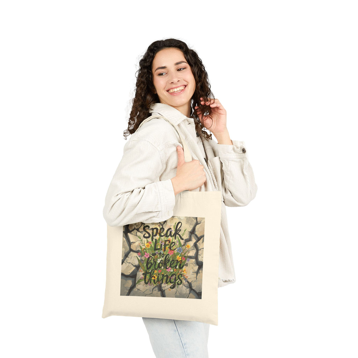 Cotton Canvas Tote Bag