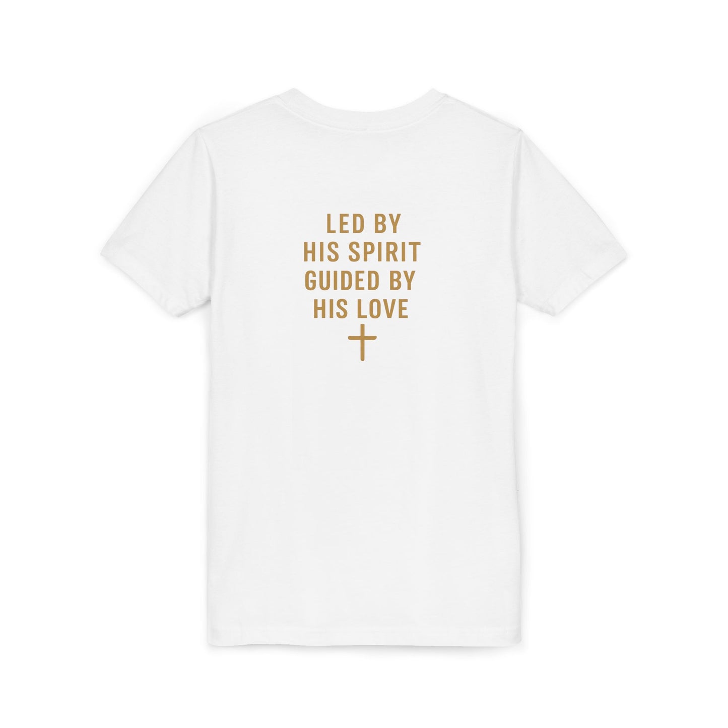Youth Tee — "Spirit Lead Me" Christian Kids Shirt (Led by His Spirit)