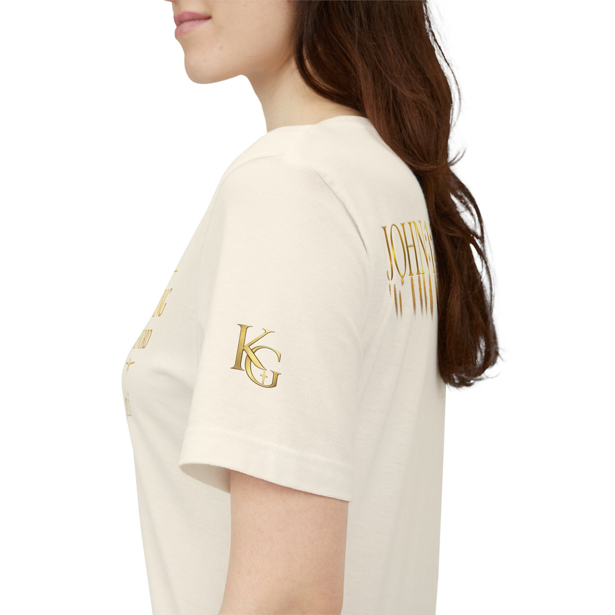 John 1:1 Christian T‑Shirt — “In the Beginning Was the Word” Bible Verse Tee