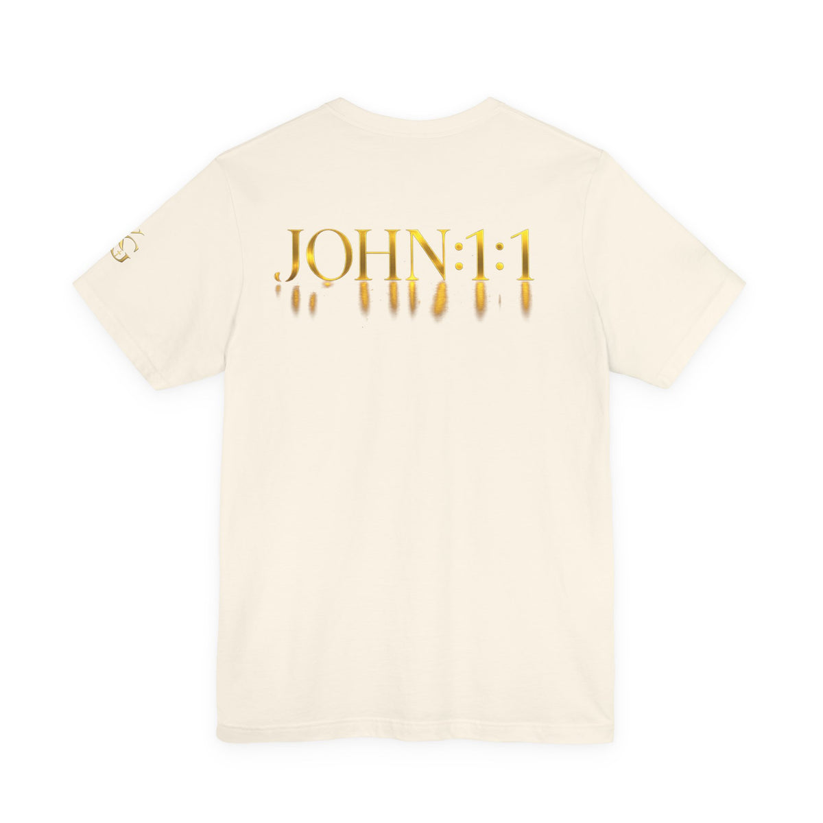 John 1:1 Christian T‑Shirt — “In the Beginning Was the Word” Bible Verse Tee