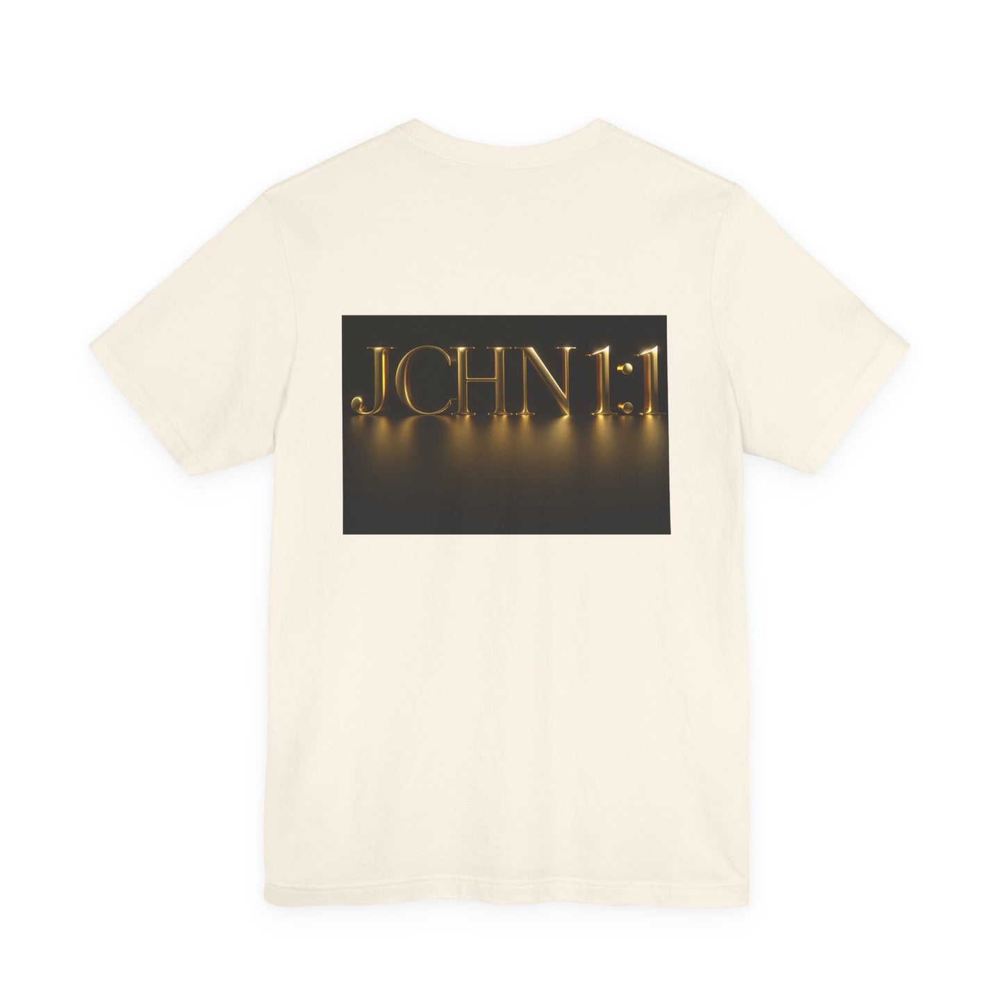 John 1:1 Christian T‑Shirt — “In the Beginning Was the Word” Bible Verse Tee