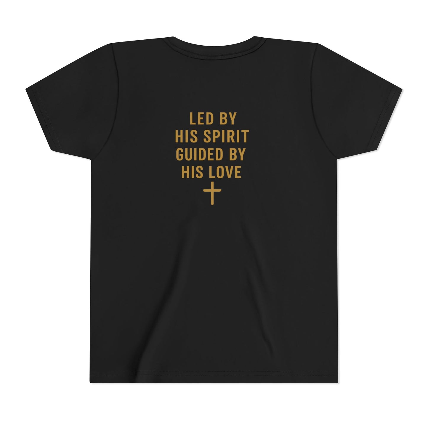 Youth Tee — "Spirit Lead Me" Christian Kids Shirt (Led by His Spirit)