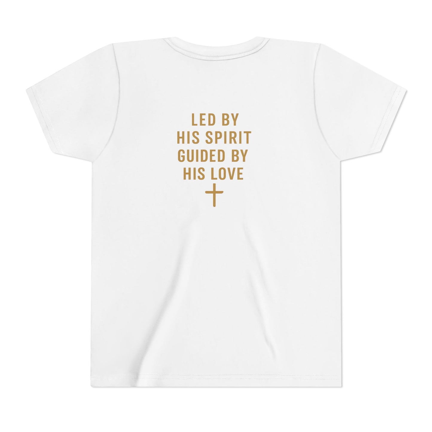Youth Tee — "Spirit Lead Me" Christian Kids Shirt (Led by His Spirit)