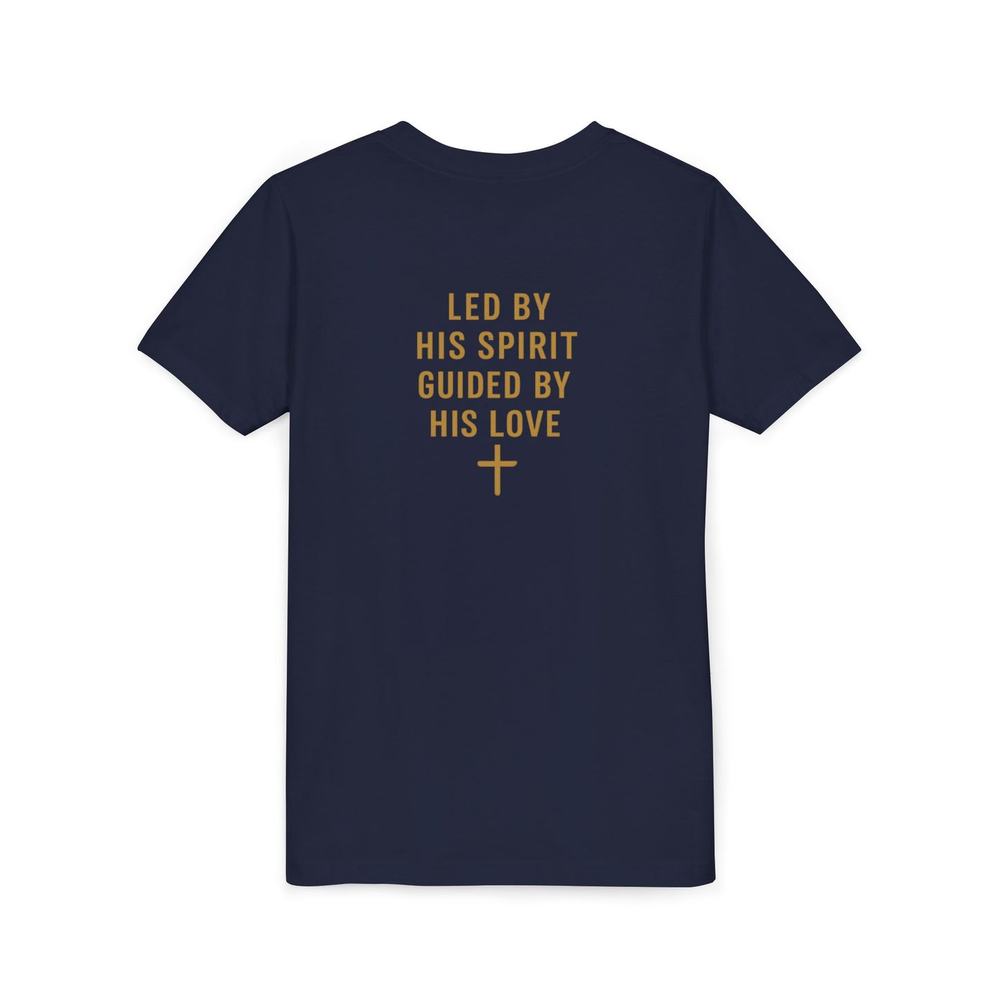 Youth Tee — "Spirit Lead Me" Christian Kids Shirt (Led by His Spirit)